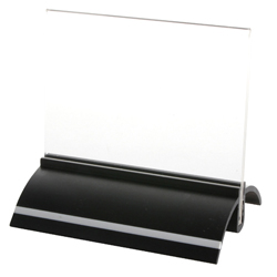 T-shaped Holder (Elliptical Base/Black)/ (Filler Paper Size 100x70)