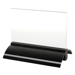 T-shaped Holder (Elliptical Base/Black)/ (Filler Paper Size 120x70)