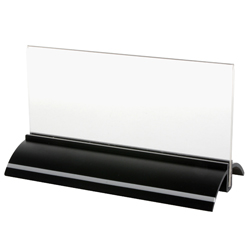 T-shaped Holder (Elliptical Base/Black)/ (Filler Paper Size 170x70)