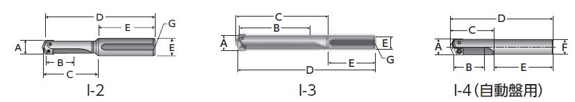 Throw-Away Drill, 0/0.5 Series Holder, Straight Shank (010703-104) 