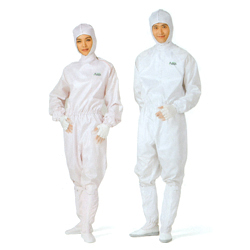 Dustproof Clothes, One Piece C-Collar Basic (OP-01) (OP-01-S-NS-WHITE)