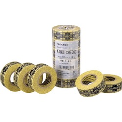 Masking Tape CHECK3 1 Pack for Vehicle Coating (6 Rolls)