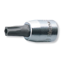 Hand Socket 1/4" (6.35 mm) Anti-Tamper Torx Bit Socket 2025-28 (TH)