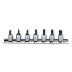 Hand Socket 1/4" (6.35 mm) Torx Bit Socket Rail Set RS2025/7-L28