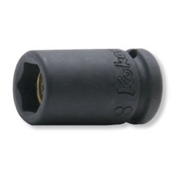 Impact Socket 1/4 "(6.35 mm) Hex Socket (With Magnet) 12400MG/12400AG