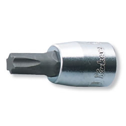 Hand Socket 1/4" (6.35 mm) Torx Cross-Head Bit Socket 2025-28/-80 (T)