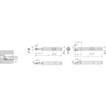 S-SWUB (P)-A Type Steel Bar (Inner Diameter Machining) (S16Q-SWUPL16-18A) 