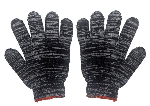 Cotton Work Gloves (Grey) (CTG-G-7-60G) 