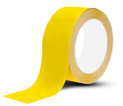 Floor Marking Tape (Yellow Color) (FLMT-47MM-17M-YL)