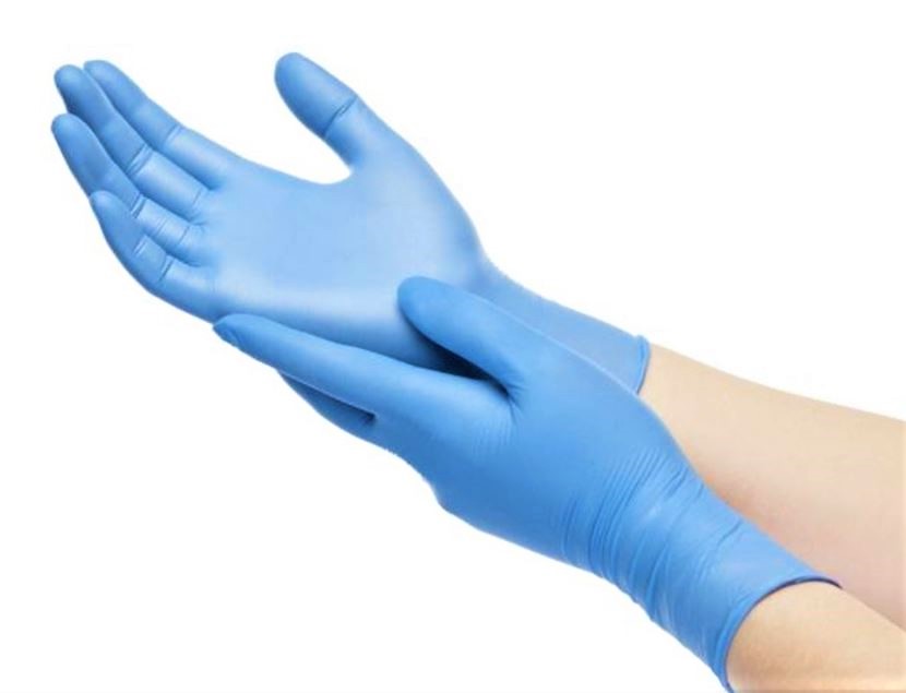 Nitrile Gloves 4.5G (Blue) Full Textured Surface