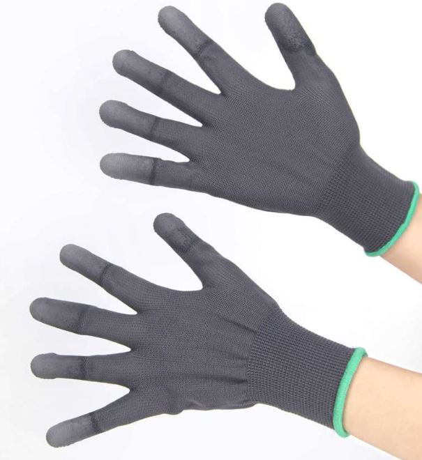 [Economy] Polyurethane Coating-border Gloves (Top Fit)