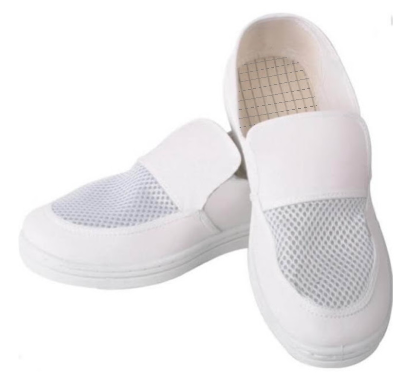 ESD shoes with net (SH-ESD-NET-WH-235)