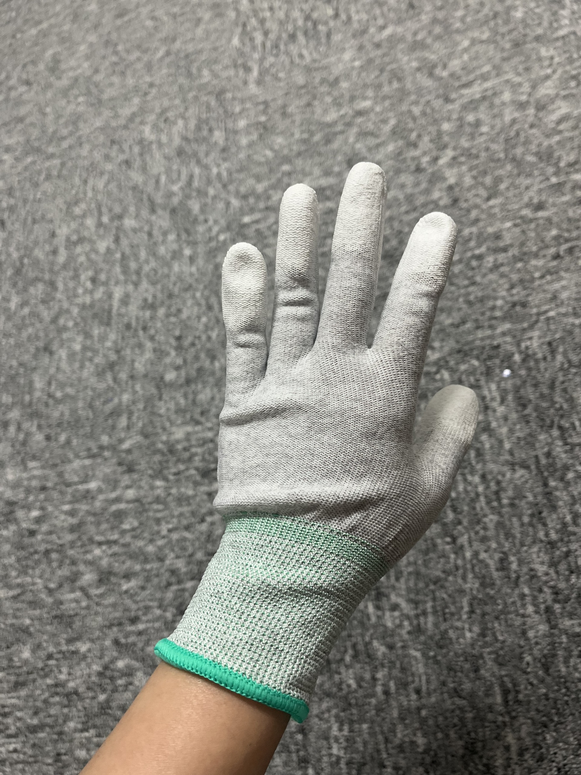 [economy] ESD Polyurethane Coating-Gloves (Top Fit) (PUG-F-ESD-M-TT) 