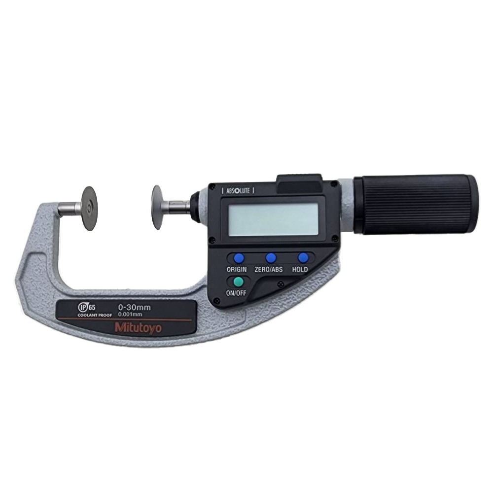 Disk Micrometers SERIES 369, 227, 169 — Non-Rotating Spindle Type(Metric)