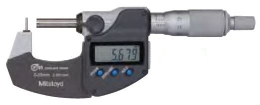 Tube Micrometers SERIES 395, 115, 295 — Spherical and Cylindrical Anvil Type(Metric scale)