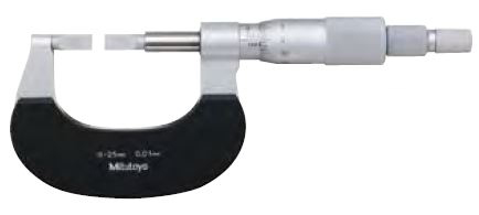 Blade Micrometer Series 422, 122 — Non-Rotating Spindle Type