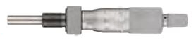 Micrometer Heads SERIES 151 — Medium-sized Standard Type with 8mm diameter spindle (Measuring Range: 0 - 50mm).