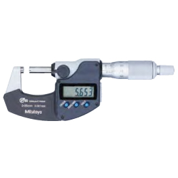 Coolant Proof Micrometer Series 293 — With Dust/Water Protection Conforming To IP65 Level