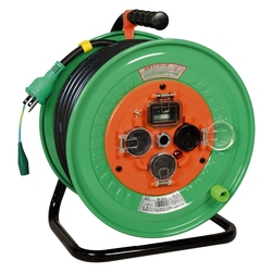 Outdoor Type Single Phase 100 V Earthing with Breaker Electric Cable Drum