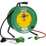 Outdoor Type Single Phase 100 V with Earthing / Exclusive Cable Reel (Extension Cord Type)