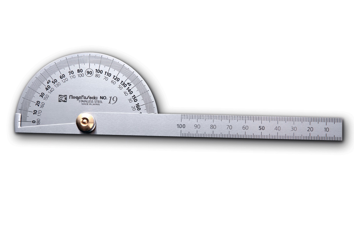 Protractor No. 19 Stainless Steel (PRT-19) 