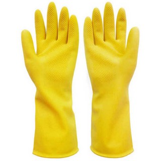Household Rubber Glove (Yellow Color) (RG-HD-YL-8)