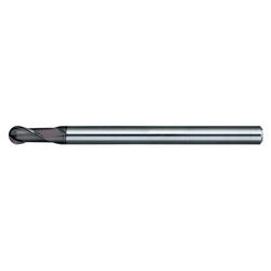 MSBH230 2-Flute Ball-End Mill for High-Hardness (MSBH230-R0.4-4) 