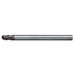 MSBH345 3-Flute Ball-End Mill for High-Hardness (MSBH345-R3) 