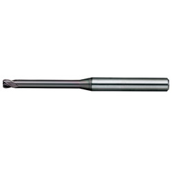 MHRH430R MUGEN COATING Premium 4-Flute Long Neck Radius End Mill For Hardened Steels (MHRH430R-1-R0.3-6) 