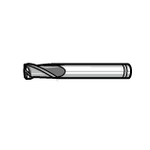 BED2L Brazed Long Square End Mill, 2-Flute, Non-Coated (BED2L400F) 