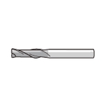 SED2 Square End Mill, 2-Flute, Non-Coated (SED2074) 