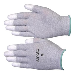 Anti-Static Gloves(Carbon Yarn) PU-TOP-G-L