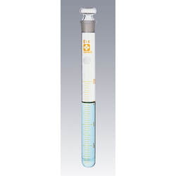 Ground Glass Joint Test Tube with Flat Stopper (008380-20A)
