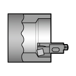 Cartridge for T-Max P Negative Tip (PSKNR16CA-12) 