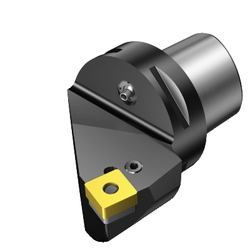 Outer Diameter Turning - Tool Bit For Negative Inserts, Coromant Capto Cutting Unit, PSRNR/L (C8-PSRNL-45080-25) 