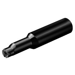 CoroCut MB Adapter (Cylindrical Shank) Steel Tool Bit, Internally Lubricated, MB-A-R (MB-A20-25-11R) 
