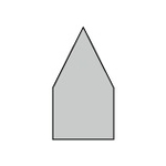 Chip (Chip for Carbide Bits) 05-○ (051A40) 