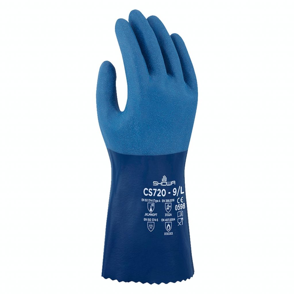 SHOWA Chemical Protection Gloves CS720