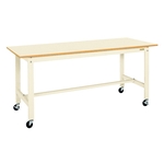 Light-Duty Workbench, KK Type, Mobile, Casters ø75 (Height 810 mm), ø100 (Height: 840 mm)