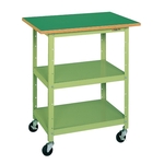 Single Workbench, Light Duty Mobile Type, Uniform Load 120 kg