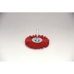 Wheel Brush with Grit Shaft, with Abrasive Grain #60 (SW-37) 