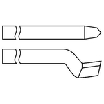 HSS Bit JIS60 Model S517 Model Planing Straight Blade