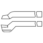 HSS Bit JIS62L Model S536 Model Planing Single Blade