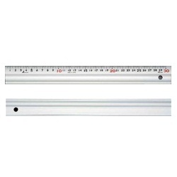 Rigid Aluminum Ruler, with Cork Strip