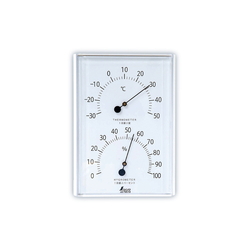 Thermometer and Hygrometer, Round