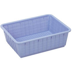 Assist, Color Square Colander, Depth 54 Type, Tokyo Garasu Kikai Co., Ltd.