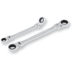 Double Swing Ratchet Box Wrench Offset Angle 15°