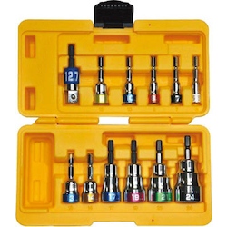 Short Socket Set For Electric Drill (Compatible With 18 V Charger)