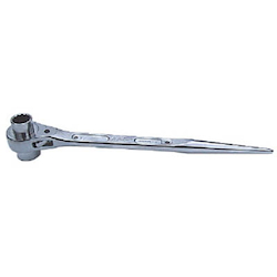 Full Polish, Double Socket Ratchet Wrench