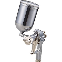 Spray Gun with Cup Set Gravity Type Nozzle Diameter (mm) φ1.1 to φ1.4 Cup Material Aluminum Die-Casting